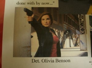 The Season 10 look...my all-time favorite picture of Benson!